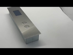 قطع الغيار المصعد الفولاذ المقاوم للصدأ هبوط لوحة تشغيل المصعد لوب لوحة مع مربع